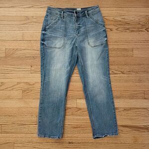 Time and Tru Women's Size 10 Denim Jeans High Rise Big Front Pockets